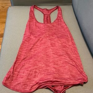 Lululemon maroon lightweight tank top